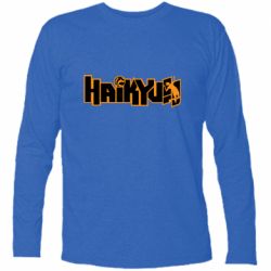 Футболка с длинным рукавом Haikyuu Logo - PrintSalon