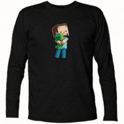 Футболка з довгим рукавом Heroes from Minecraft - PrintSalon