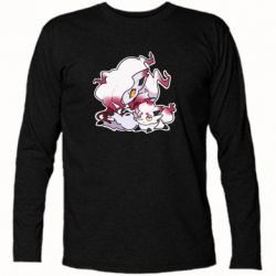 Футболка з довгим рукавом Hisuian Zoroark and Zorua - PrintSalon