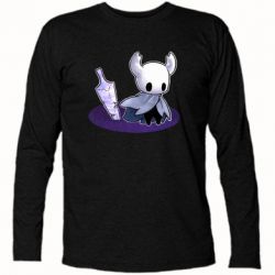 Футболка с длинным рукавом Hollow Knight with a sword - PrintSalon