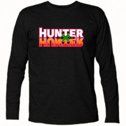 Футболка с длинным рукавом Hunter x Hunter logo - PrintSalon