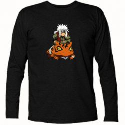 Футболка з довгим рукавом Jiraiya and Gamabunta - PrintSalon