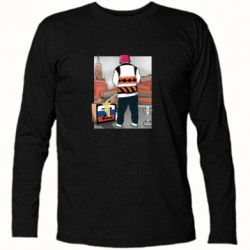 Футболка с длинным рукавом Калуш и рашка - PrintSalon