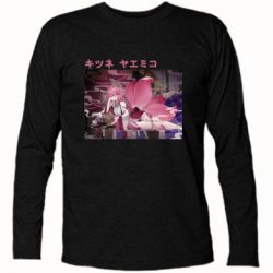 Футболка с длинным рукавом Кицунэ Яэ Мико - PrintSalon