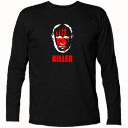 Футболка с длинным рукавом KILLER - PrintSalon