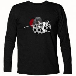 Футболка с длинным рукавом Kokushibo Tsugikuni - PrintSalon