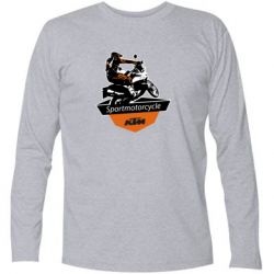 Футболка с длинным рукавом KTM Sportmotorcycle Art - PrintSalon