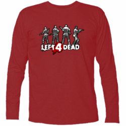 Футболка з довгим рукавом Left 4 Dead Gang - PrintSalon