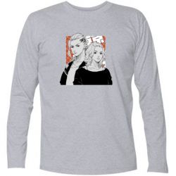 Футболка с длинным рукавом Manjiro And Draken - PrintSalon