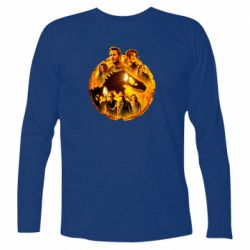 Футболка с длинным рукавом Мир Юрского Периода Доминион - PrintSalon