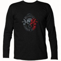 Футболка с длинным рукавом Moto skull