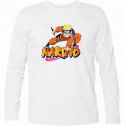 Футболка с длинным рукавом Naruto with logo