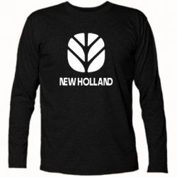 Футболка с длинным рукавом New Holland - PrintSalon