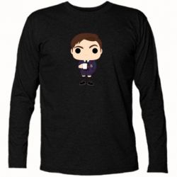 Футболка с длинным рукавом Номер Пять Чиби - PrintSalon