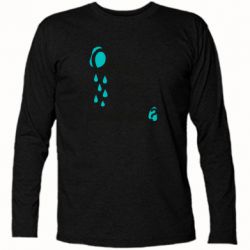 Футболка с длинным рукавом Олег, ты что плачешь? - PrintSalon