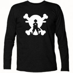 Футболка з довгим рукавом One Piece Luffy Captain - PrintSalon