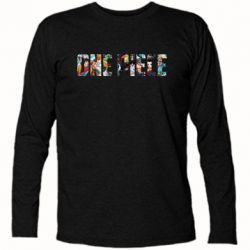 Футболка з довгим рукавом One Piece Team - PrintSalon