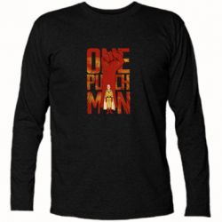 Футболка з довгим рукавом One Punch Man Saitama - PrintSalon