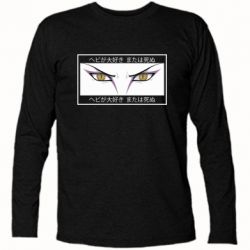 Футболка с длинным рукавом Orochimaru's eyes - PrintSalon