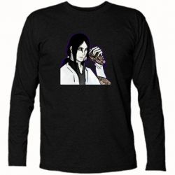 Футболка з довгим рукавом Orochimaru with a snake - PrintSalon