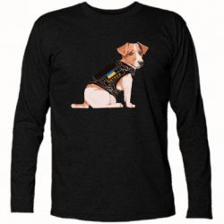 Футболка с длинным рукавом Патрон - PrintSalon