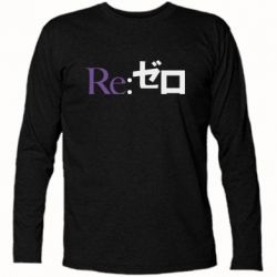 Футболка с длинным рукавом Re zero - PrintSalon