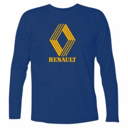 Футболка с длинным рукавом Renault 1972 Logo - PrintSalon