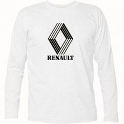 Футболка с длинным рукавом Renault Logo 1972 - PrintSalon
