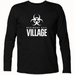 Футболка з довгим рукавом Resident Evil Village Biohazard - PrintSalon
