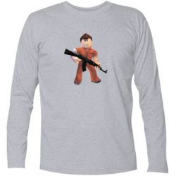 Футболка с длинным рукавом Roblox Prisoner - PrintSalon