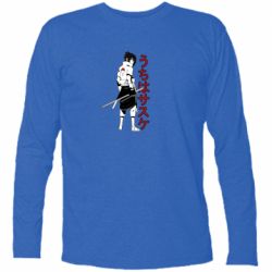 Футболка с длинным рукавом Sasuke Art - PrintSalon