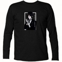 Футболка з довгим рукавом Sebastian Michaelis butler - PrintSalon