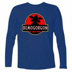 Футболка с длинным рукавом Stragner Things Demogorgon - PrintSalon