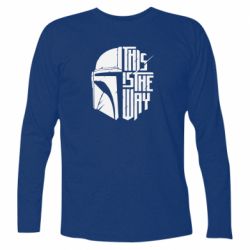 Футболка з довгим рукавом This Is The Way - PrintSalon