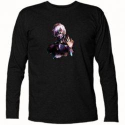 Футболка с длинным рукавом Tokio Ghoul Kaneki - PrintSalon