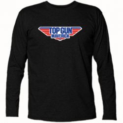 Футболка с длинным рукавом Top Gun. Maverik - PrintSalon