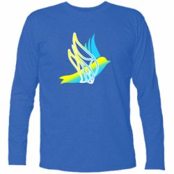 Футболка з довгим рукавом Україна Ластівка - PrintSalon