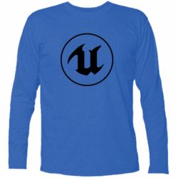 Футболка с длинным рукавом Unreal Engine Logo - PrintSalon