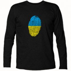Футболка с длинным рукавом Відбиток Українця - PrintSalon
