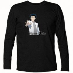 Футболка з довгим рукавом Брама Штейна: Рінтаро Окабе - PrintSalon