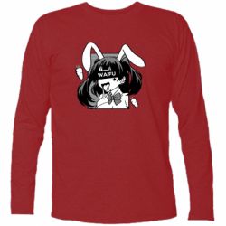 Футболка с длинным рукавом Waifu Bunny - PrintSalon