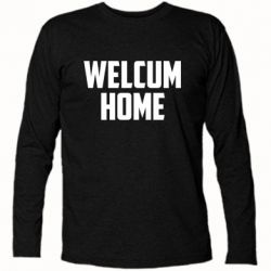 Футболка с длинным рукавом Welcum Home
