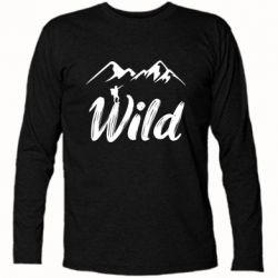 Футболка с длинным рукавом Wild - PrintSalon