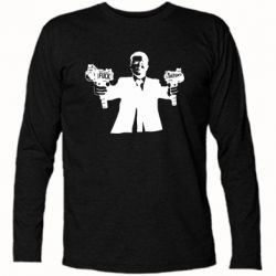 Футболка с длинным рукавом Zelensky fuck putin - PrintSalon