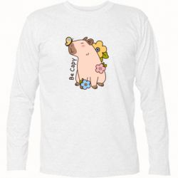 Футболка с длинным рукавом Be Capy - PrintSalon