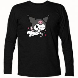 Футболка з довгим рукавом Куромі зі стрілою - PrintSalon