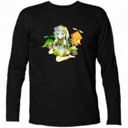 Футболка с длинным рукавом Нахида Геншин - PrintSalon