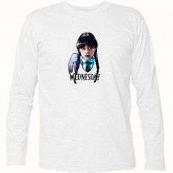 Футболка с длинным рукавом Wednesday and Thing