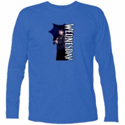 Футболка с длинным рукавом Wendesday Addams - PrintSalon