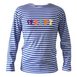 Тельняшка с длинным рукавом Futurama - PrintSalon